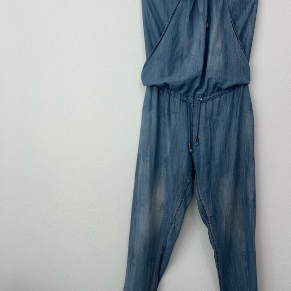 Denim summer jumpsuit. - Picture 3 of 5
